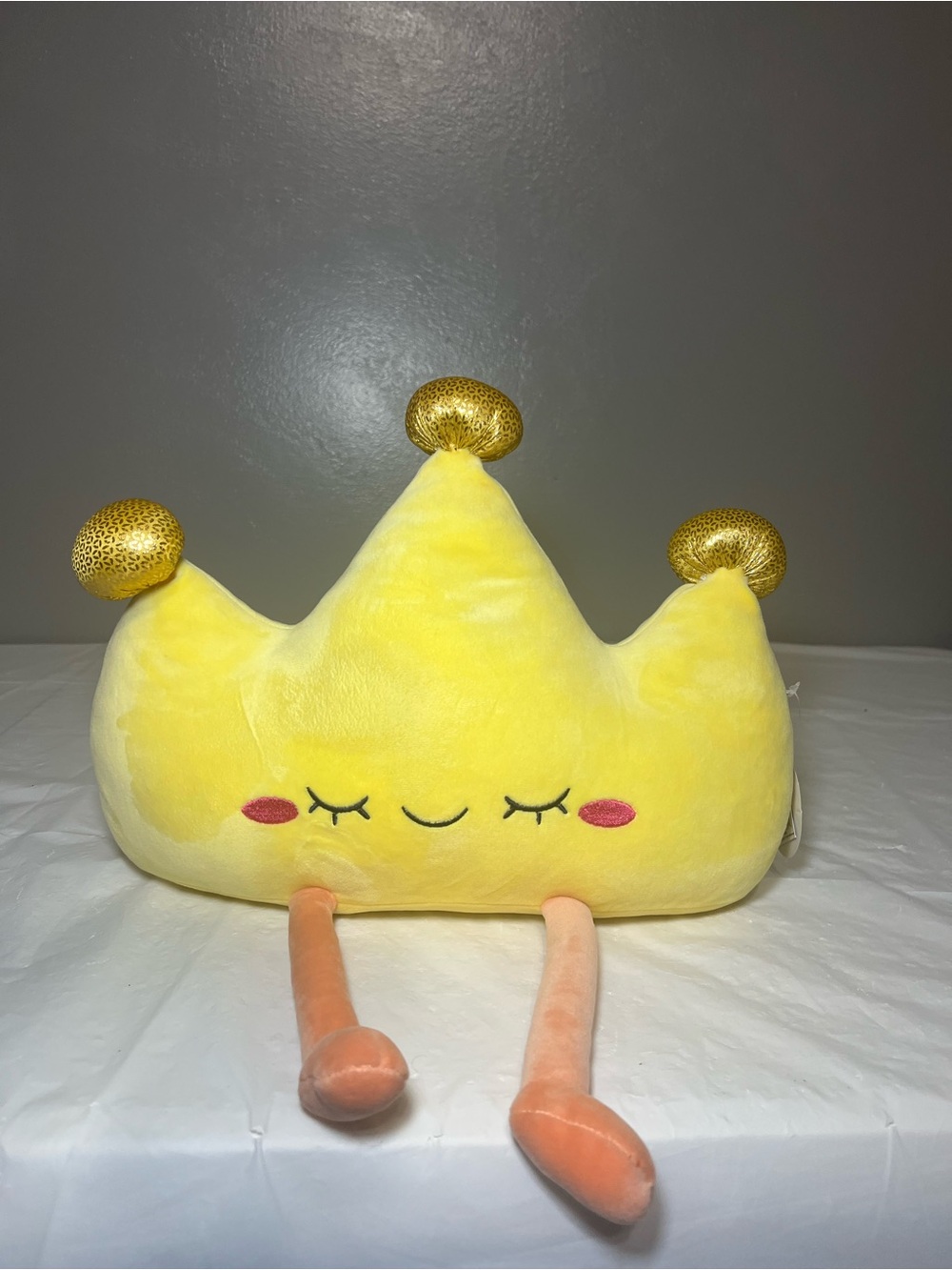 NWT Holiday Home Retro Buddies Crown Plush
